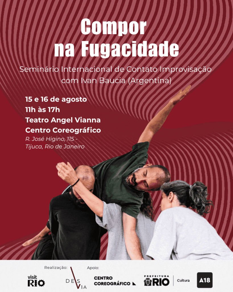 Seminário Internacional de Contato Improvisação: Compor na Fugacidade