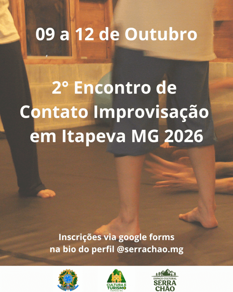 2° Encontro de Contato Improvisação em Itapeva MG 2026.