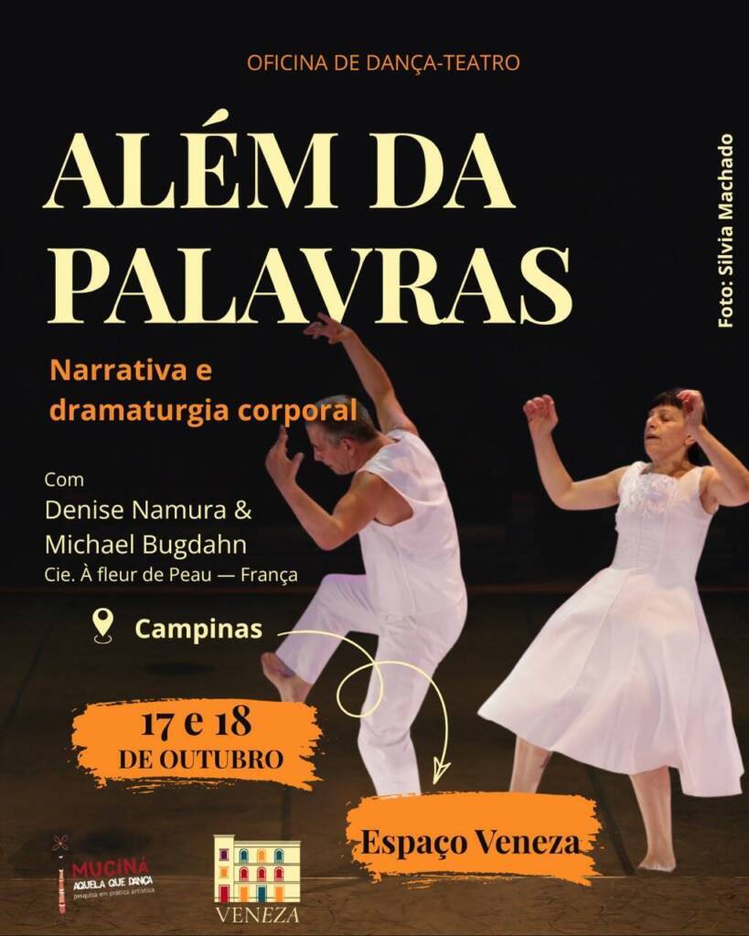 Oficina com Denise Namura e Michael Bugdahn em Campinas/SP