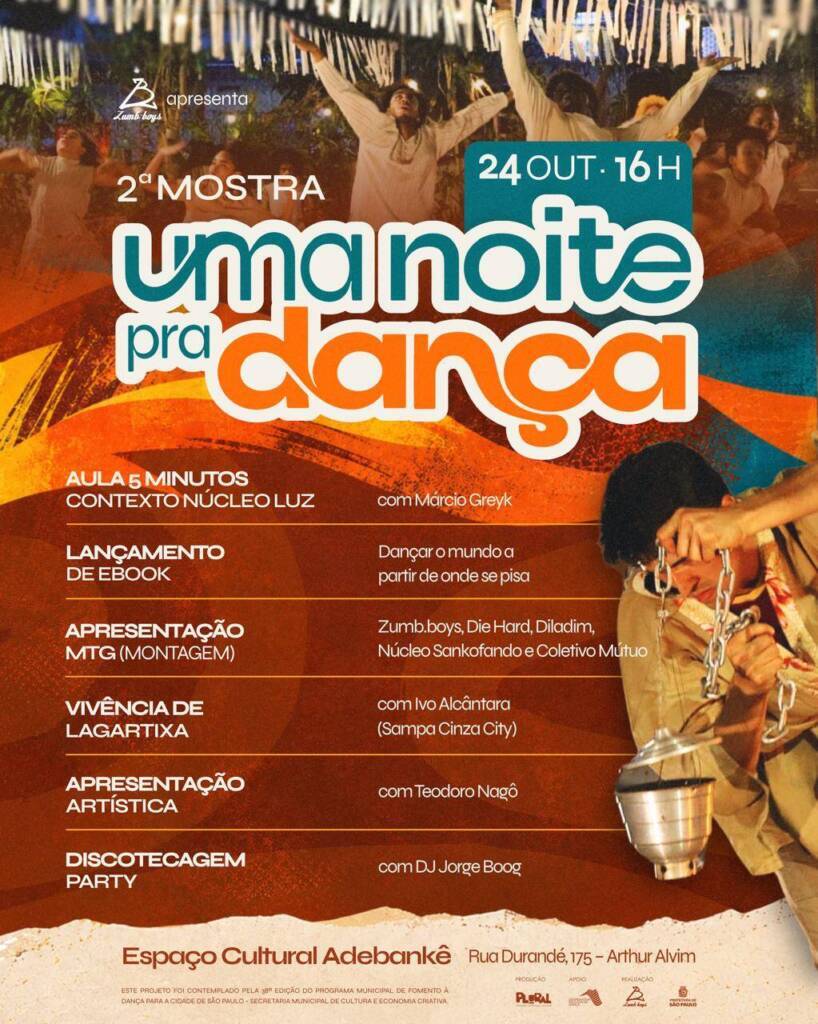 2ª Mostra Uma Noite pra Dança